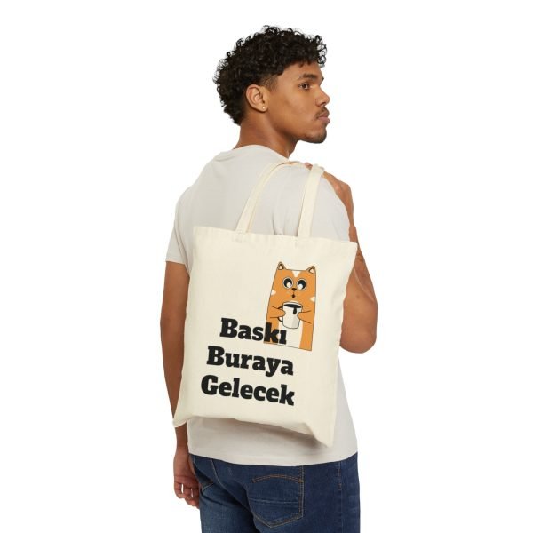 Kişiye Özel Baskılı Pamuklu Kanvas Çanta (Kişiselleştirilebilir) - Görsel 3