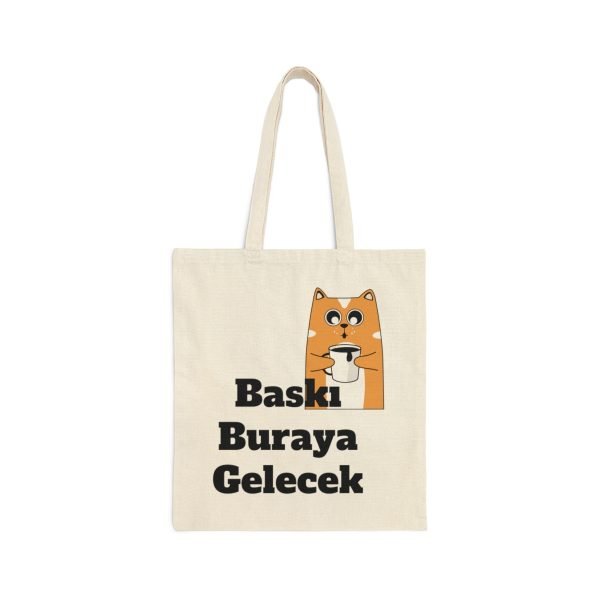 Kişiye Özel Baskılı Pamuklu Kanvas Çanta (Kişiselleştirilebilir)