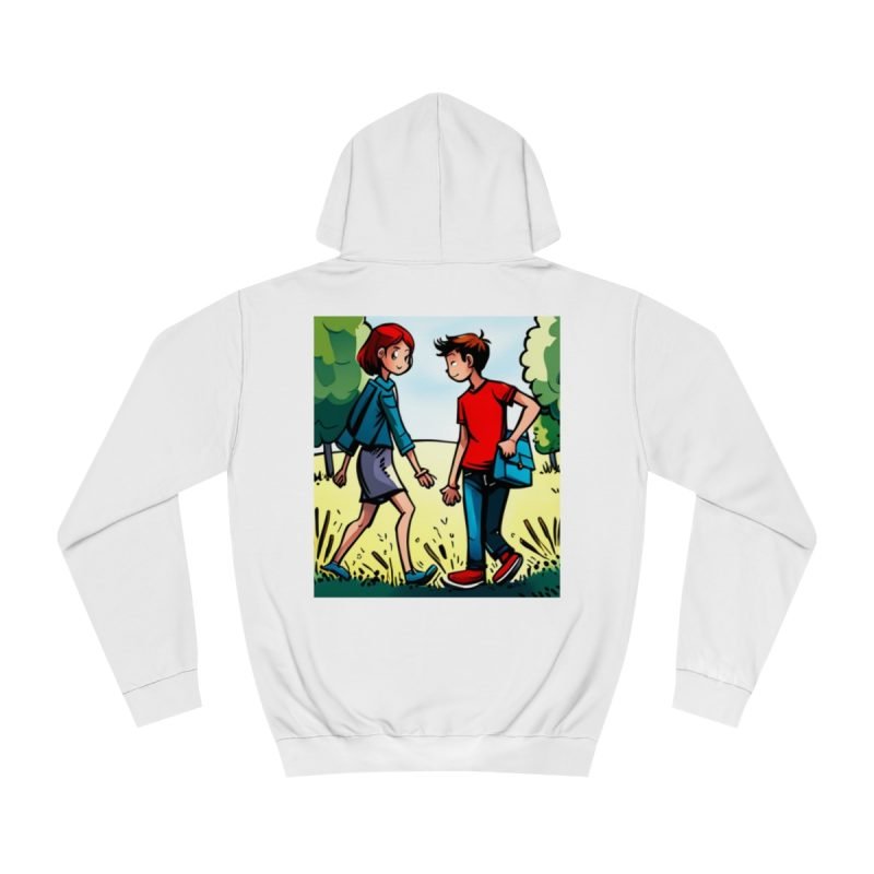 Kapüşonlu Sweatshirt Uniseks Baskılı