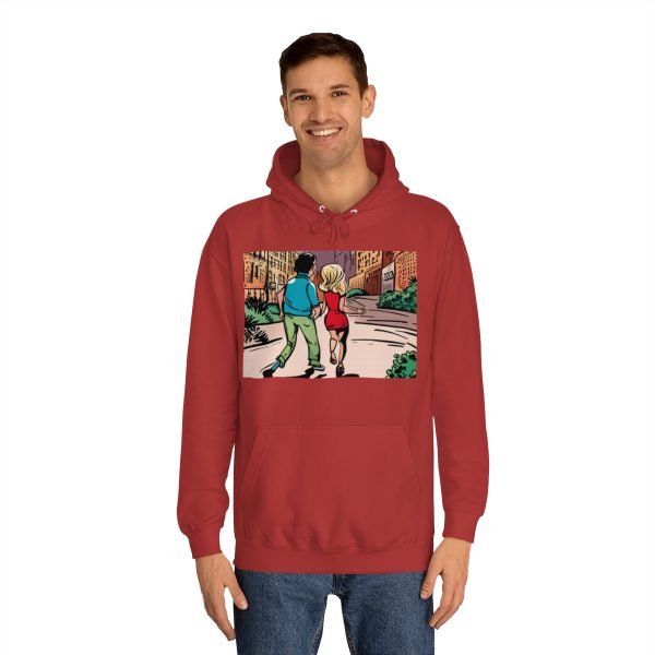 Kapüşonlu Sweatshirt Uniseks Baskılı - Görsel 43