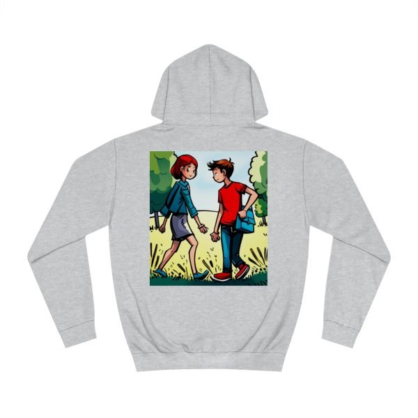 Kapüşonlu Sweatshirt Uniseks Baskılı - Görsel 14