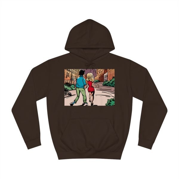 Kapüşonlu Sweatshirt Uniseks Baskılı - Görsel 5
