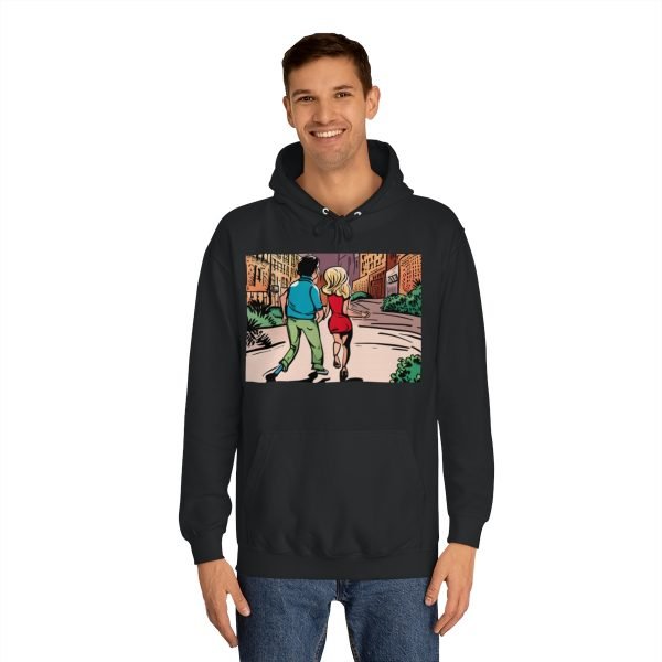 Kapüşonlu Sweatshirt Uniseks Baskılı - Görsel 19