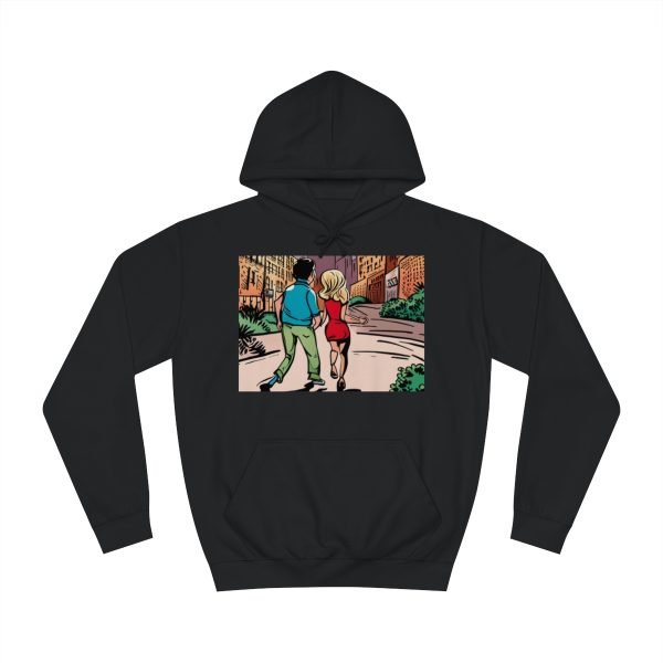 Kapüşonlu Sweatshirt Uniseks Baskılı - Görsel 17