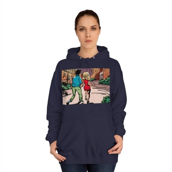 Kapüşonlu Sweatshirt Uniseks Baskılı - Görsel 36