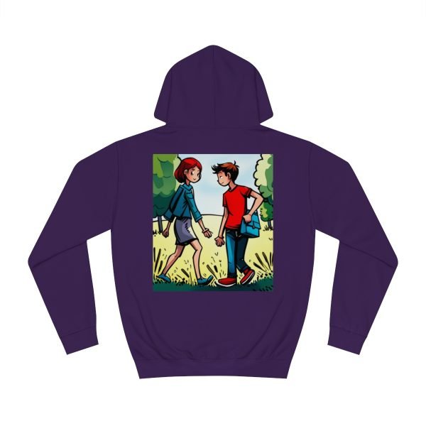 Kapüşonlu Sweatshirt Uniseks Baskılı - Görsel 38