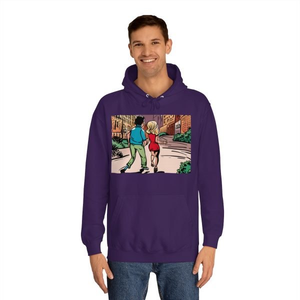 Kapüşonlu Sweatshirt Uniseks Baskılı - Görsel 39