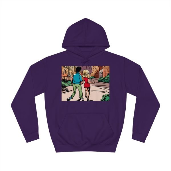 Kapüşonlu Sweatshirt Uniseks Baskılı - Görsel 37