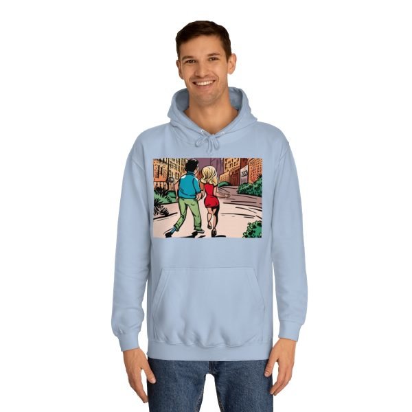Kapüşonlu Sweatshirt Uniseks Baskılı - Görsel 27