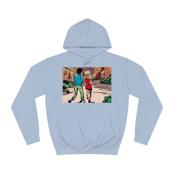 Kapüşonlu Sweatshirt Uniseks Baskılı - Görsel 25