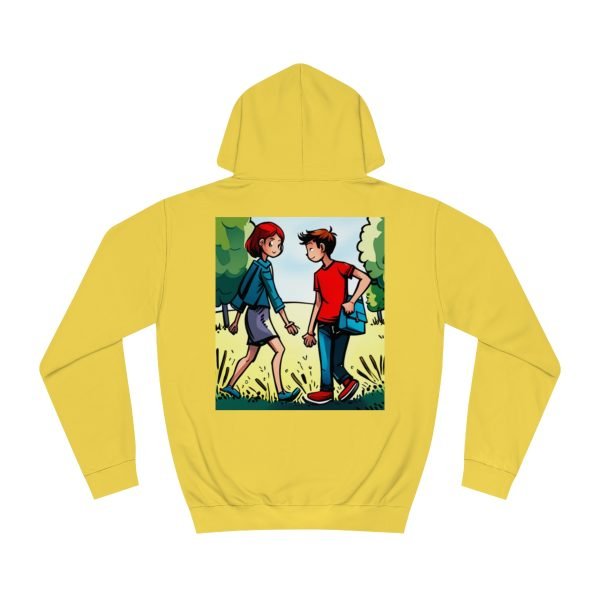 Kapüşonlu Sweatshirt Uniseks Baskılı - Görsel 10