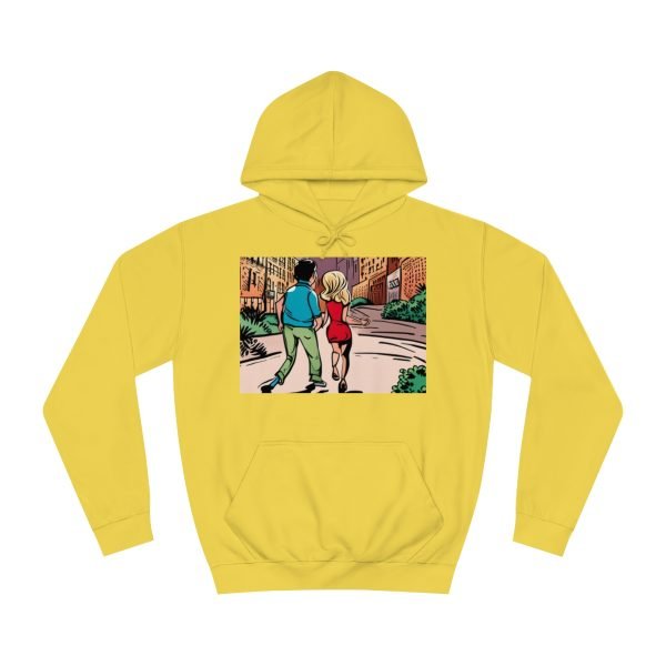 Kapüşonlu Sweatshirt Uniseks Baskılı - Görsel 9