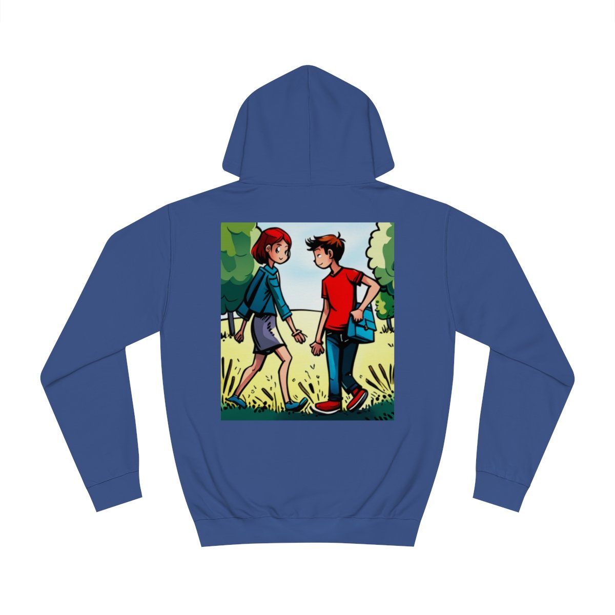 Kapüşonlu Sweatshirt Uniseks Baskılı - Görsel 30