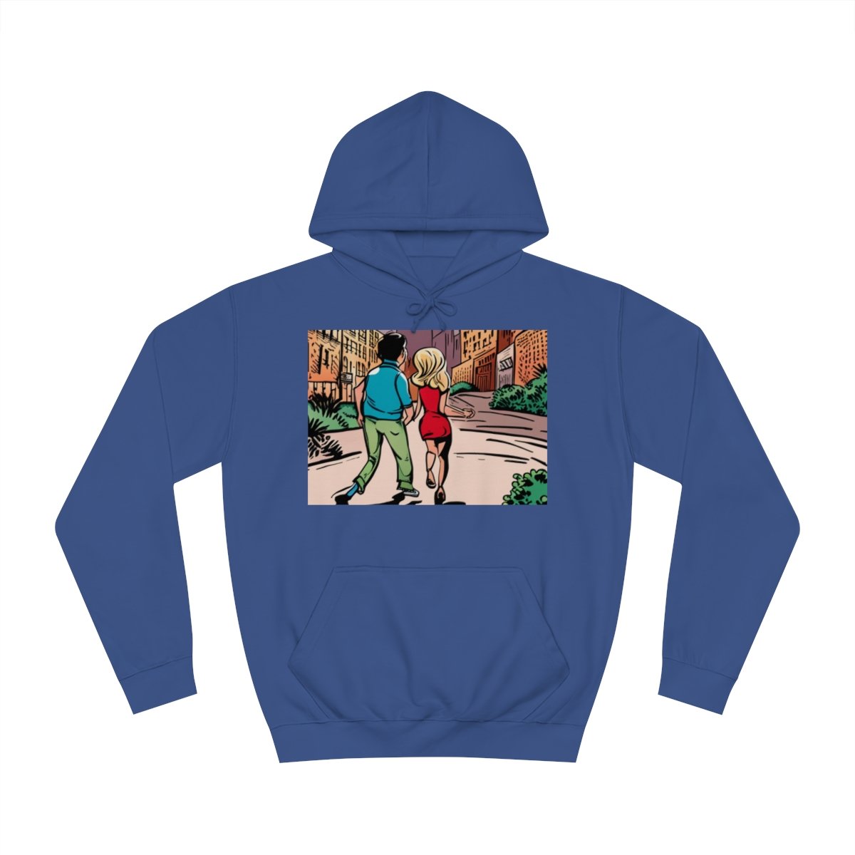 Kapüşonlu Sweatshirt Uniseks Baskılı - Görsel 29